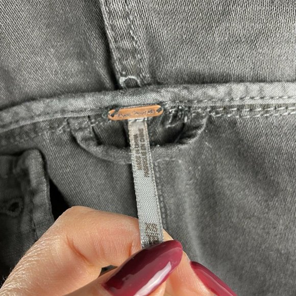 Free People Joshua Tree Jacket Hooded Black Cargo sz XS - Picture 7 of 12